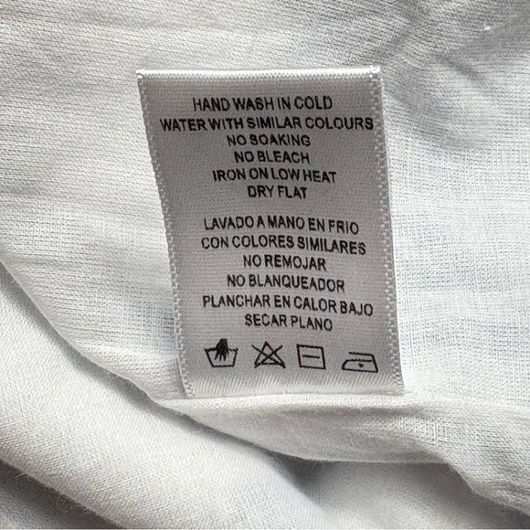 NWT MABLE Strapless Floral Midi Dress Size M (4/6) Blue White Lined Back Zip - Picture 13 of 14